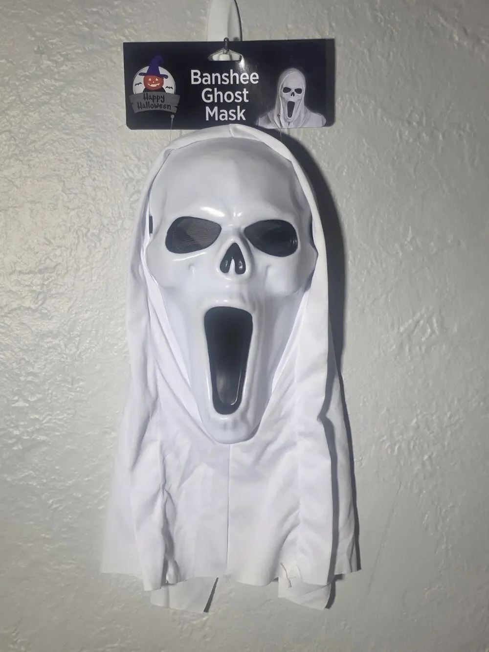 HALLOWEEN Horror Scary Banshee Ghost Mask Adult Costume Accessory New with Tag